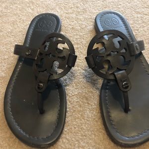 Tory Burch Miller grey sandals